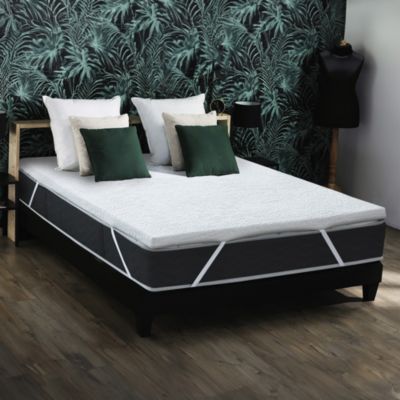 Surmatelas Latex 3 zones de confort 180 x 200 Déhoussable