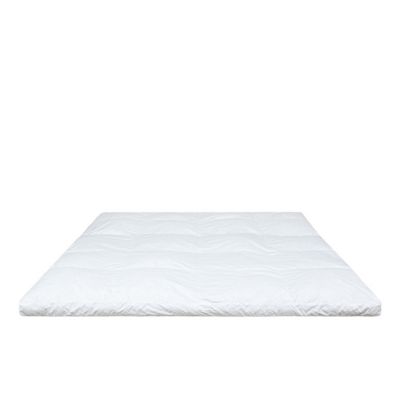 Surmatelas Tranquillité 140x200 cm - Duvet et plumettes de canard - Douceur naturelle - 6 cm