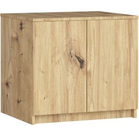 Surmeuble pour armoire AKORD S60 Chêne Artisan 60 cm 2 portes 2 étagères 60x51x55 cm