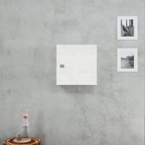 Suspendu 45X45 En Chêne Blanc Effet Bois Facile