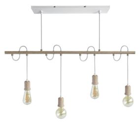 Suspension Alabama Seynave l.5x H.35 cm blanc