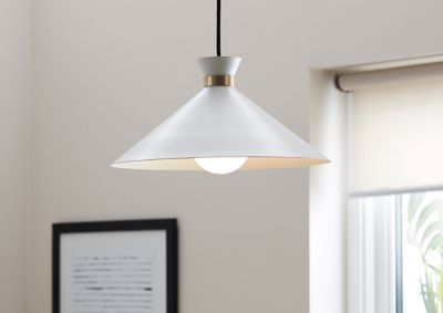 Suspension Apennin 35cm E27 IP20 crème