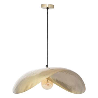 Suspension "Arlo" - doré - métal D80 cm - Atmosphera