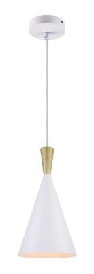 Suspension Arraqis E27 IP20 blanc 19cm