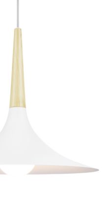 Suspension Arraqis E27 IP20 blanc 38cm
