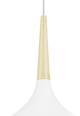 Suspension Arraqis E27 IP20 blanc 38cm