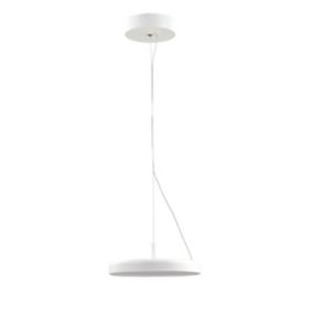 Suspension Azagny 25W IP20 LED intégrée ⌀25cm blanc