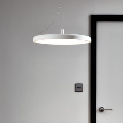 Suspension Azagny 25W IP20 LED intégrée ⌀40cm blanc