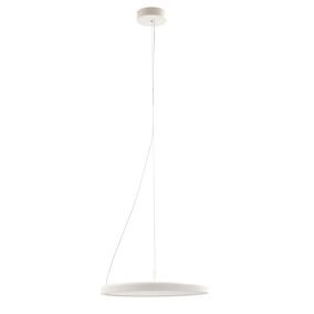 Suspension Azagny 25W IP20 LED intégrée ⌀40cm blanc