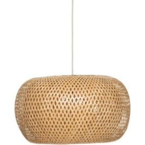 Suspension bambou - 46 cm - Naturel - Nam