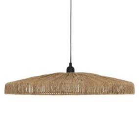 Suspension "Bellamy" D58cm beige - Atmosphera createur d'interieur