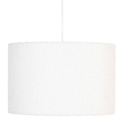 Suspension bouclette Tina blanc D37cm - Atmosphera