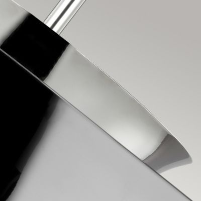 Suspension Brisbin 1 lumière - Nickel poli