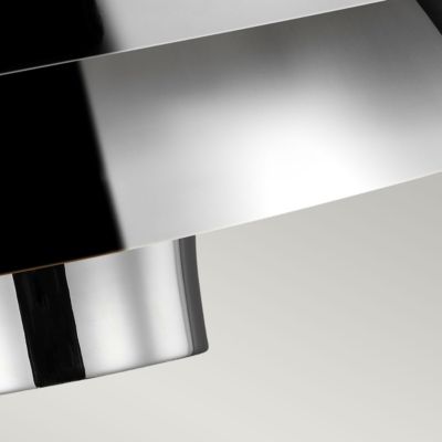 Suspension Brisbin 1 lumière - Nickel poli