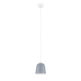 Suspension Calume GoodHome 18cm IP20 E27 gris