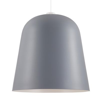 Suspension Calume GoodHome gris clair 28cm IP20 E27