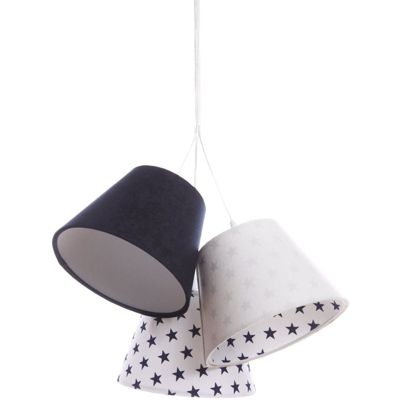 Suspension cennik 070-088 50 x 50 x 107 cm Blanc, noir