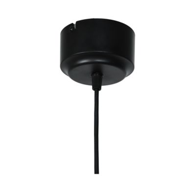 Suspension Clure bambou noir E27 42W IP20 Ø45cm GoodHome