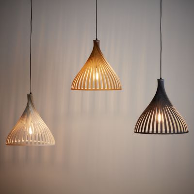 Suspension Crozon GoodHome E27 jaune jaune
