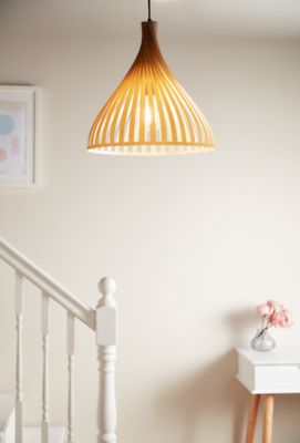 Suspension Crozon GoodHome E27 jaune jaune