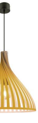 Suspension Crozon GoodHome E27 jaune jaune