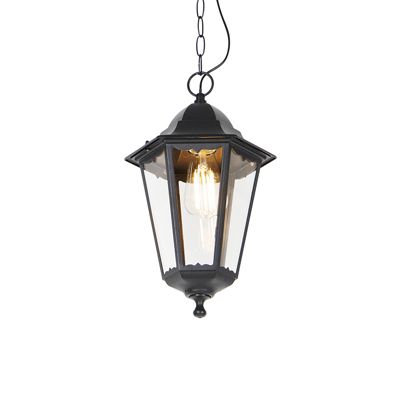 Suspension d'extérieur classique noire IP44 - Havana Up
