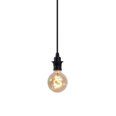 Suspension d'extérieur noire IP44 - Cava