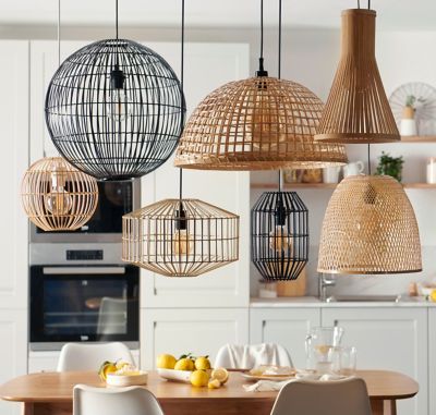 Suspension Dacite GoodHome l.28 cm IP20 E27