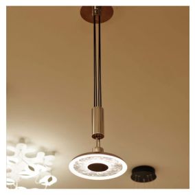 Suspension disque industrielle LED - Yukon