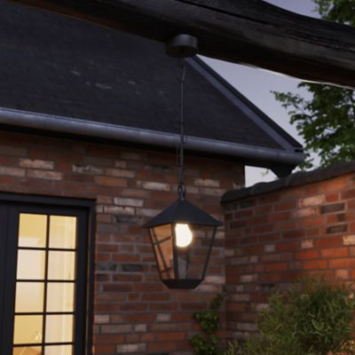 Suspension Docker E27 IP44 GoodHome noir