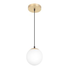 Suspension Dorres E14 40W IP44 Ø16cm GoodHome or