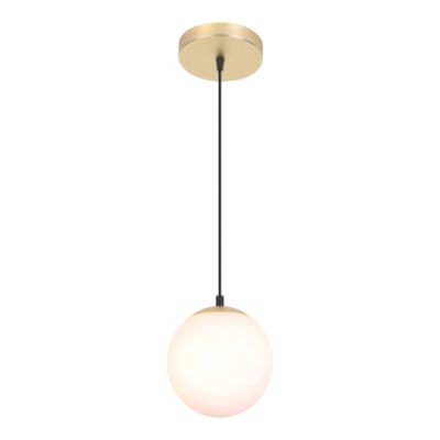 Suspension Dorres E14 40W IP44 Ø16cm GoodHome or