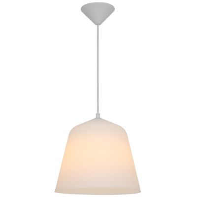 Suspension E27 IP20 plastique blanc L.80cm
