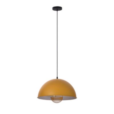Suspension E27 Lukas jaune 40W IP20 L60 x l.41 x H.20 cm