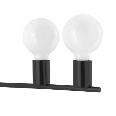 Suspension E27 métal noir mat L.60 x l.79 x H.60 cm GoodHome Darrah