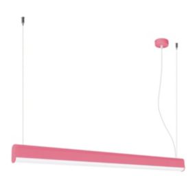 Suspension en aluminium, rose H: 150cm