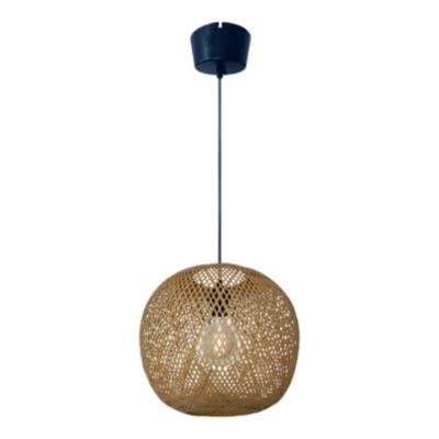 Suspension en bambou Ø35cm GoodHome Verdin