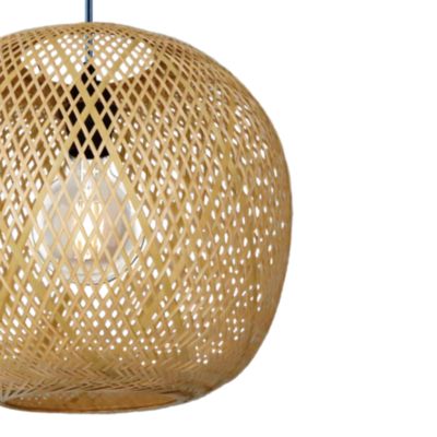 Suspension en bambou Ø35cm GoodHome Verdin