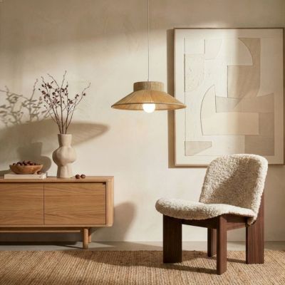 Suspension en fibres Ø38 cm E27 40 W Jumell Nonga