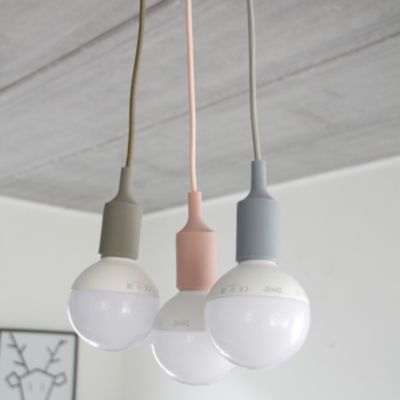 Suspension en silicone rose pale Chacon l.8,1 x H.112,8 cm
