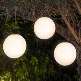 Lampe sans fil LED intégrée dimmable 1W Hang bohème Lumisky marron