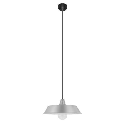 Suspension Gammuse Galva GoodHome gris IP20 E27