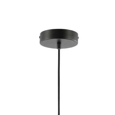 Suspension Hayott noir E27 15W IP20 Ø25 x H. 120 cm