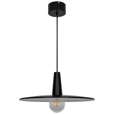 Suspension Hibonit E27 IP20 noir 45cm