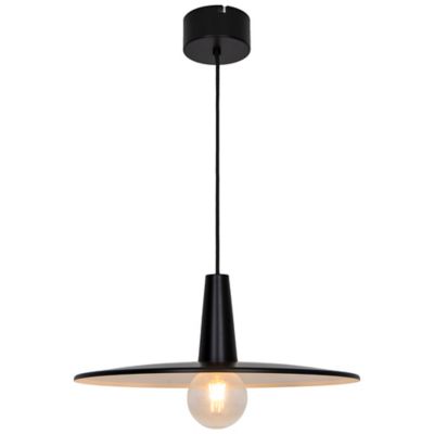 Suspension Hibonit E27 IP20 noir 45cm