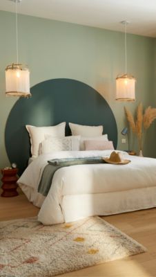 Suspension Hikari E27 40W IP20 ⌀38xH.125cm bambou coloris naturel Corep
