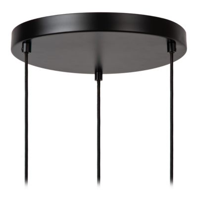 Suspension Ilona en verre colorés 3 lampes IP20 3 x E27 120W H.174cm Lucide