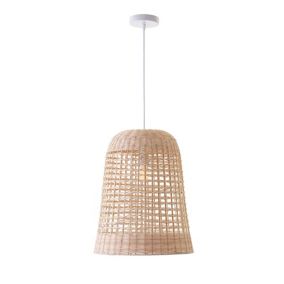 Suspension intérieur AMAYA NATURAL Beige Rotin D38CM