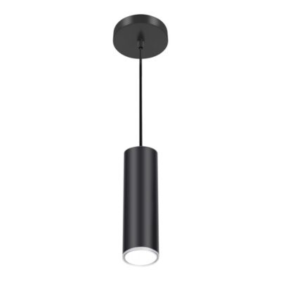 Suspension Ipsoot LED intégrée 600lm 9W IP44 Ø12cm blanc neutre GoodHome argent