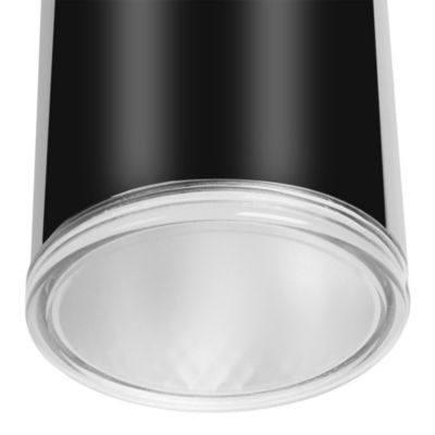 Suspension Ipsoot LED intégrée 600lm 9W IP44 Ø12cm blanc neutre GoodHome argent